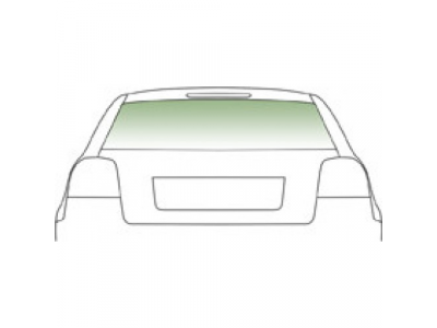 BMW 3 SERIES E30 2/4D СЕД 83- СТЕКЛО ЗАДНЕЕ ПРОЗРАЧНОЕ