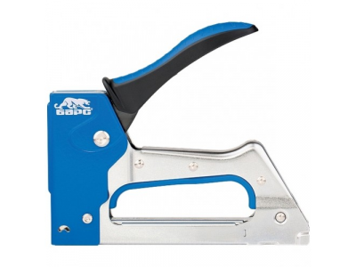 Степлер металлический, двухкомпонентная рукоятка, тип скобы 53, 6-10мм// БАРС