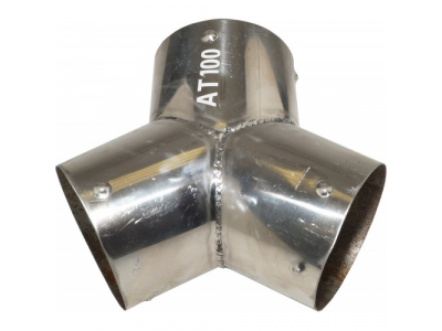 Насадка металлическая y-образная для шланга D=100 мм Nordberg AT100