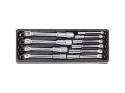 Набор ключей Г-образных проходных, в ложементе