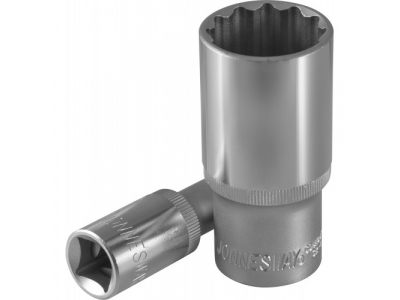 Головка торцевая глубокая 12-гранная 1/2"DR 11 мм., S04HD4711 JONNESWAY от JONNESWAY Головка торцевая глубокая 12-гранная 1/2"DR 11 мм., S04HD4711 JONNESWAY