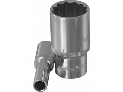 Головка торцевая 12 гранная глубокая 1/2"DR 9мм., Ombra 112209 от OMBRA Головка торцевая 12 гранная глубокая 1/2"DR 9мм., Ombra 112209