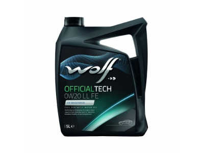 Моторное масло WOLF OFFICIALTECH 0W20 LL FE 5L от WOLF Моторное масло WOLF OFFICIALTECH 0W20 LL FE 5L