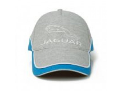 Бейсболка Jaguar Leaper Logo Cap, Grey_Marl / Blue от JAGUAR Бейсболка Jaguar Leaper Logo Cap, Grey_Marl / Blue